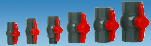 Pure New Material UPVC Ball Valve 1/2