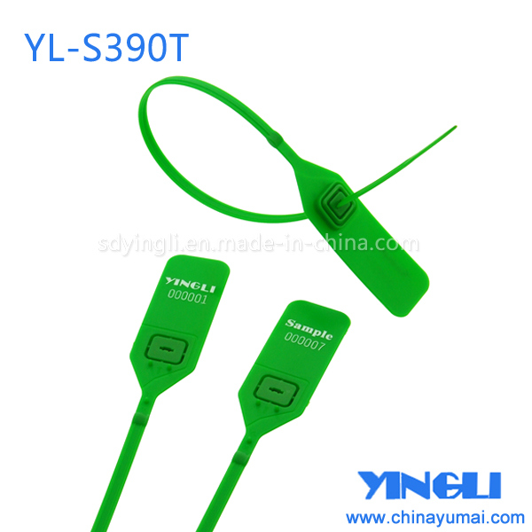 Disposable Adjustable with Metal Insert Security Plastic Seal (YL-S390T)