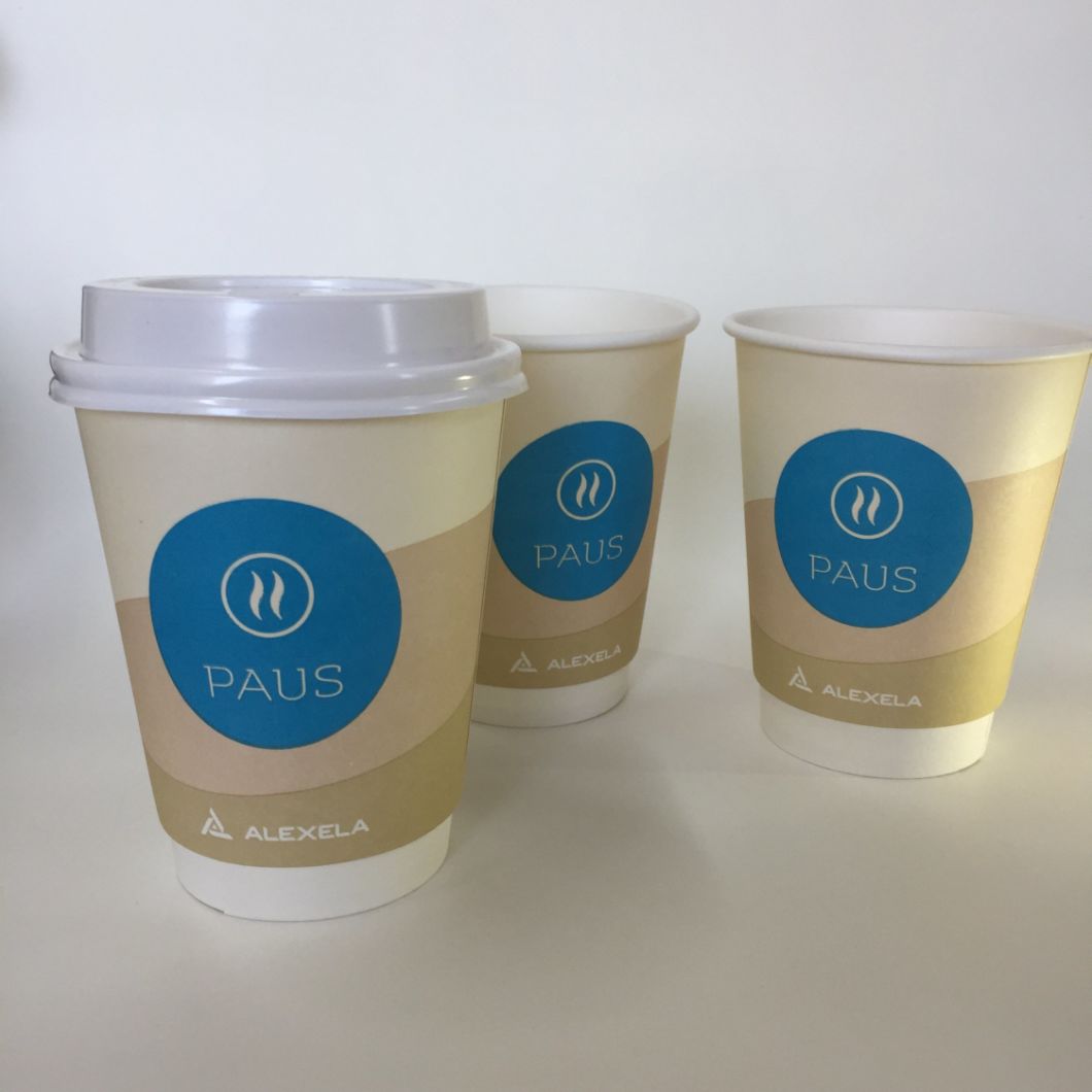 Bamboo Pulp PLA Biodegradable Compostable Disposable Paper Cup