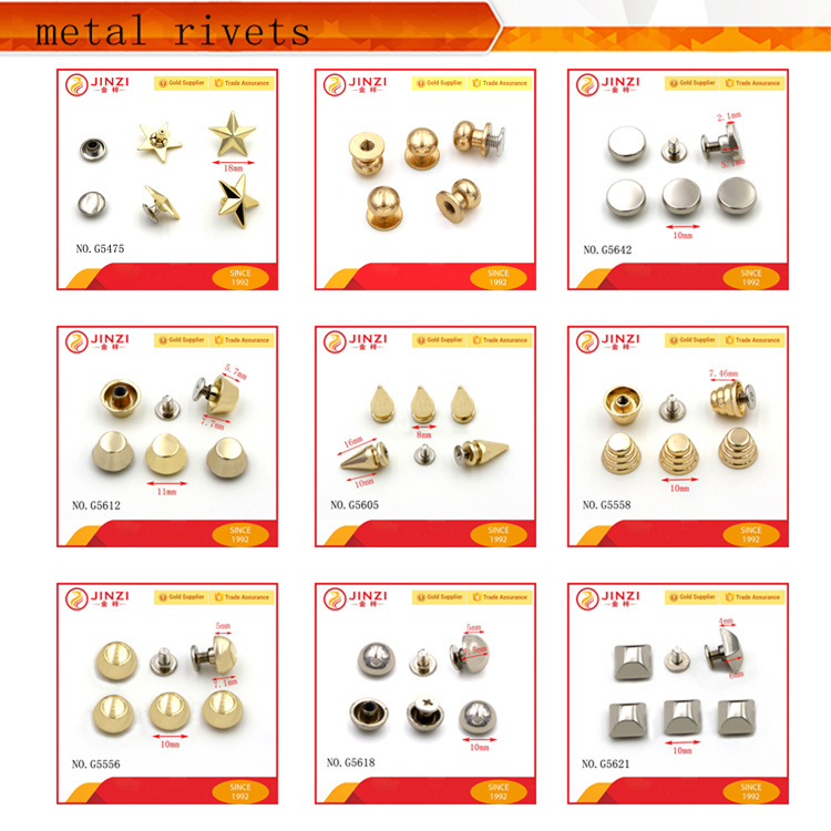 New Style Custom Plating Garment Press Studs Button