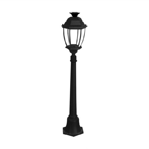 Aluminum Solar Patio Lamp Post for Garden Outdoor (RS037)