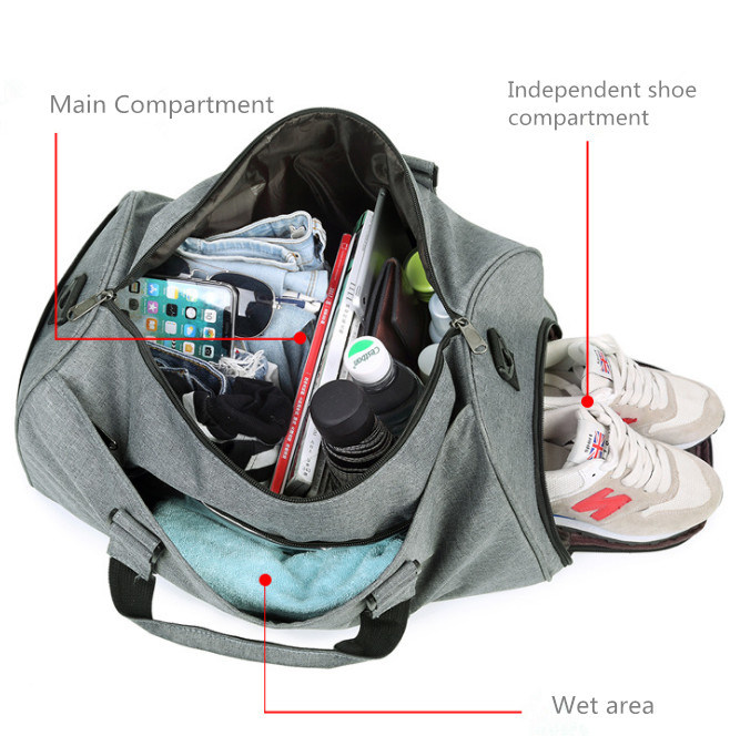 Multi-Functional Single Shoulder Gym Backpack Duffel Travelling Bag