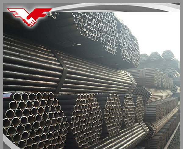 ASTM A53 Gr. B Hot Rolled Black ERW Steel Pipes Made in China