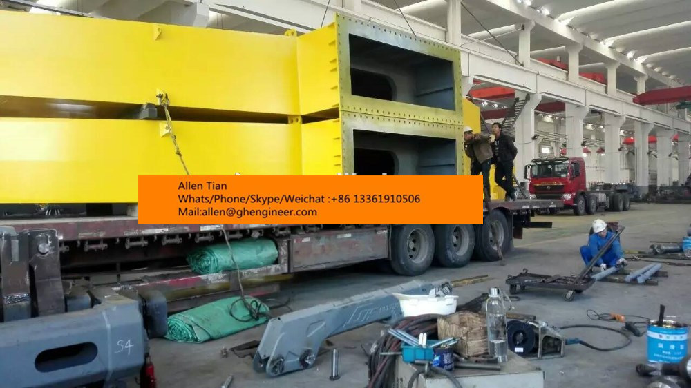 Ghe Hydraulic Jack Jib Crane Automic Mobile Harbour Crane