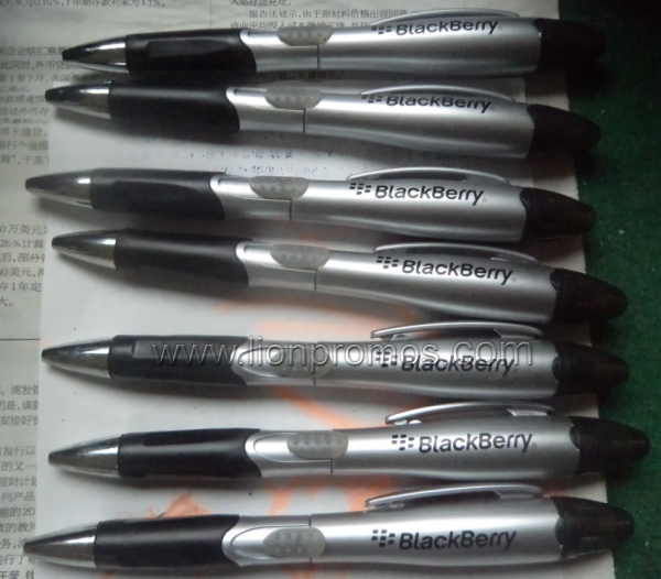 Blackberry Promotional Gift Two Functions 2 in 1 Pen Highlighter Mark