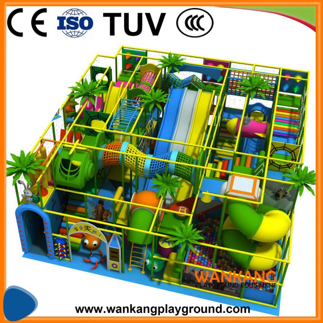 Free Design Indoor Amusement Soft Kids Playground Equipment (WK-G180418)