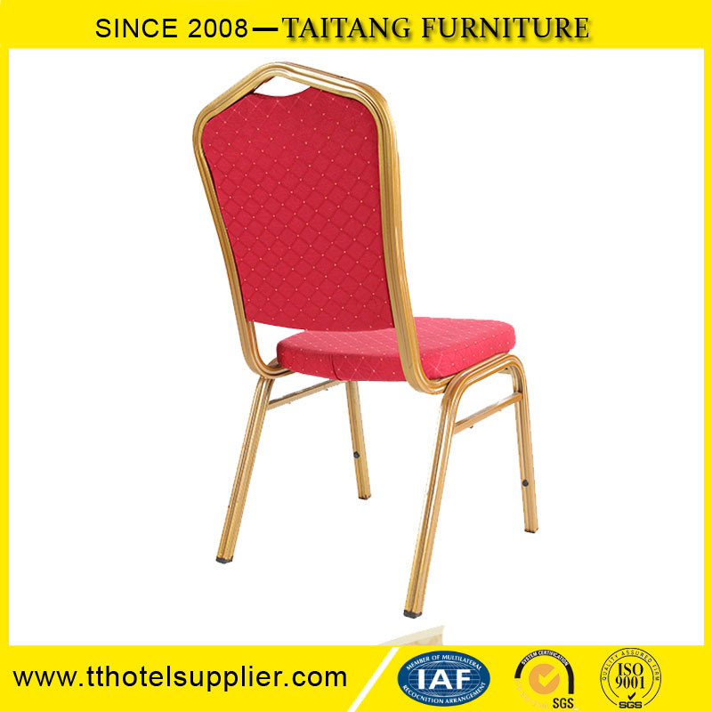 Cheap Used Colourful Fabric Hotel&Banquet Chair Stackable Metal Restaurant Furniture