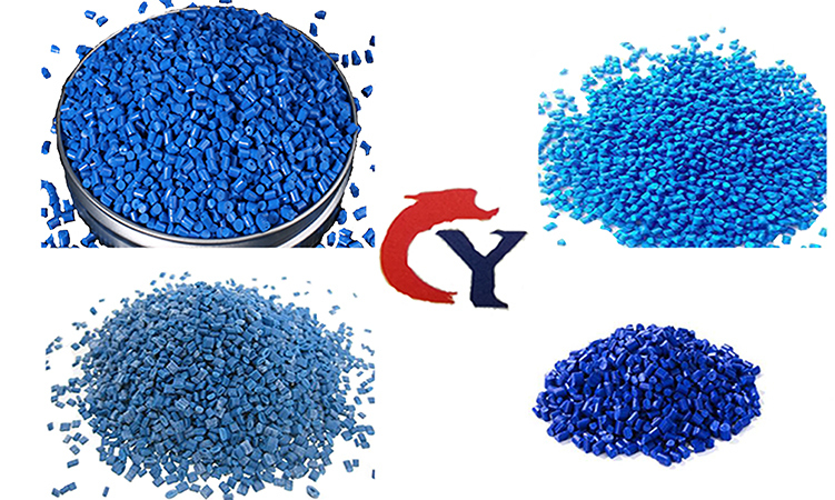 HDPE blue Transparent Filler Masterbatch for HDPE Plastic Bags