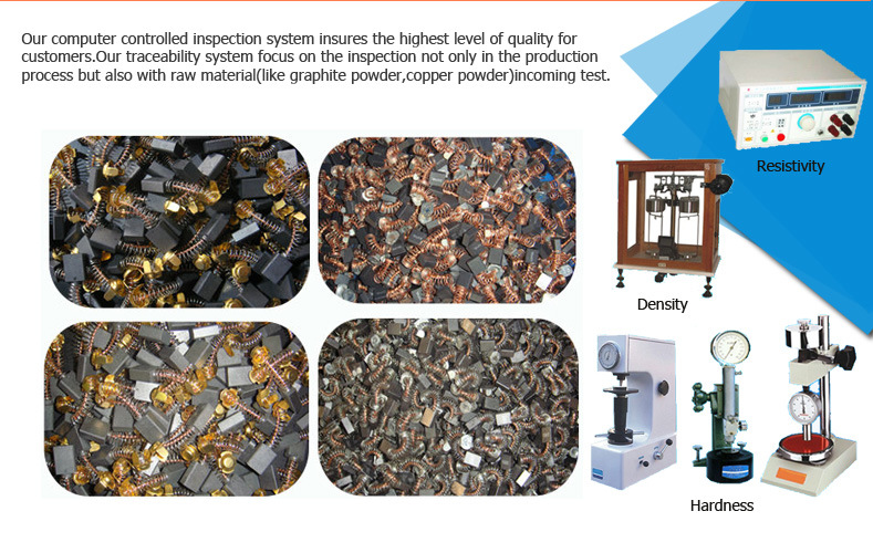 Carbon Brush Tamping Machine/Auto Spare Parts with Mini Carbon Brush for Electricity Transmission/Carbon Brush Making Machine