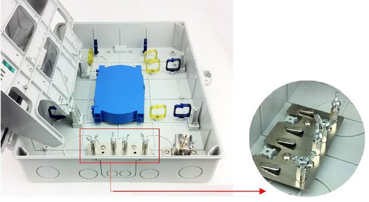 FTTX FTTH Wall Pole Mounted Fiber Optic Distribution Box Access Network Enclosure Indoor/Outdoor Application