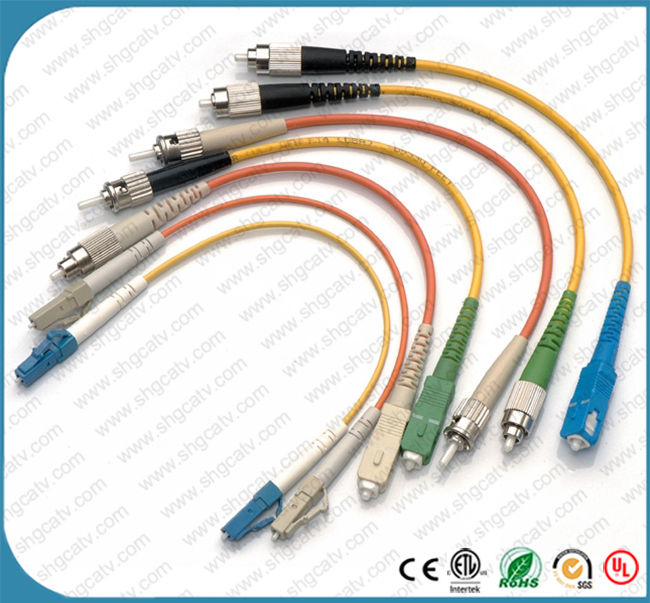 High Quality Single Mode Fiber Optic Patch Cord with Sc FC LC Connector