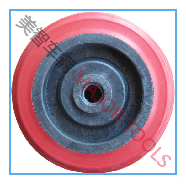 Good Quality 4 Inch Plastic Hard Rubber Toy Trolley Wheel 4*1.25