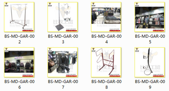 Garment Store Display Rack