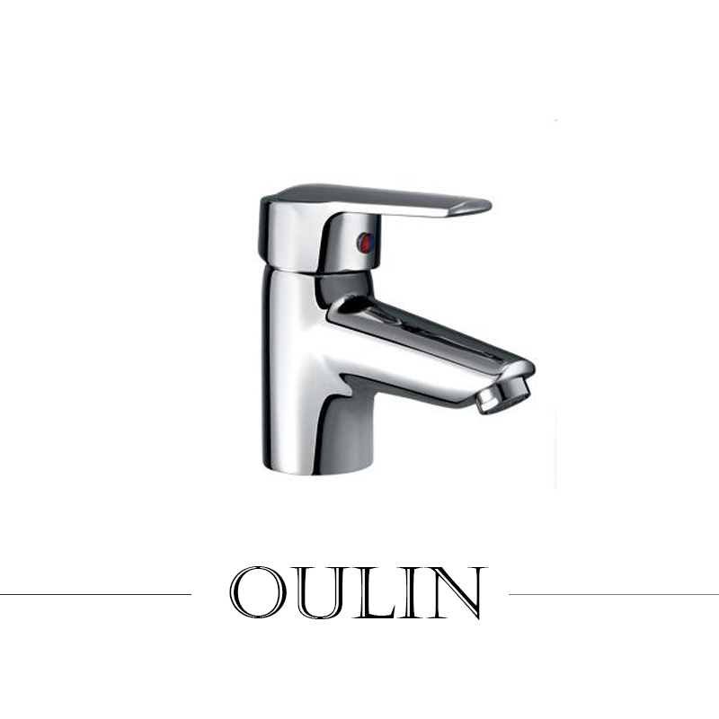 Modern Design Bathroom Wash Faucet Basin Tap Brass Body