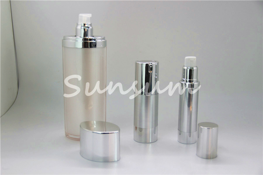 Cosmetic Container Empty Airless Pump Plastic Bottle for Lotion