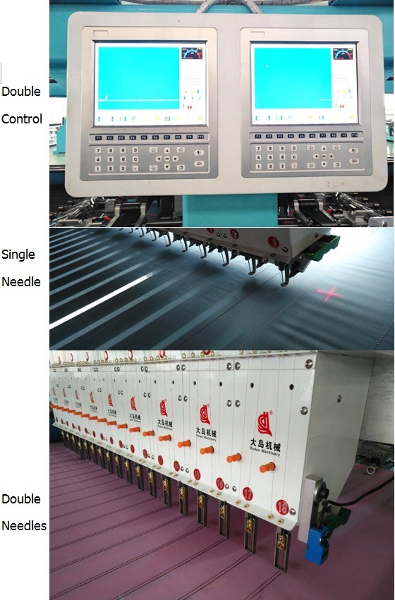 Horizontal Computerized Quilting Embroidery Machine