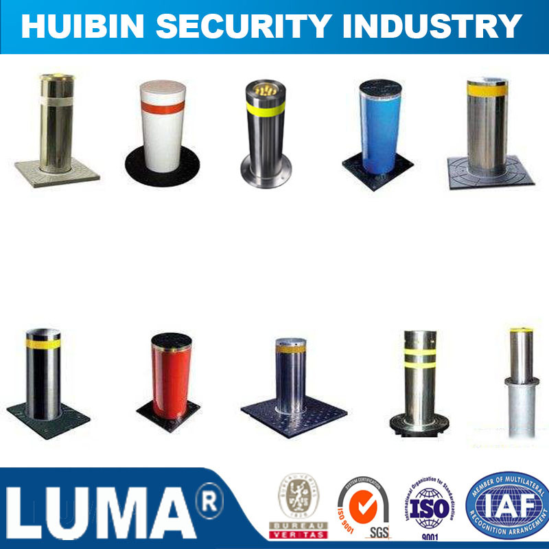 Access Control Road Safety Gate Barrier Automatic Rising Bollard