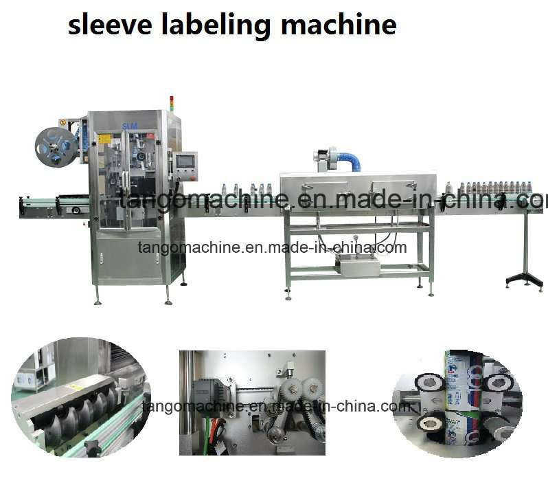 Automatic Empty Bottle Pet Bottle Can Shrink Sleeve Label Labeling Machine for Round Bottle Square Bottle