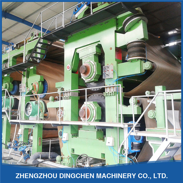 DC-1880mm Cylinder Mold Waste Carton Paper Recycling Machine