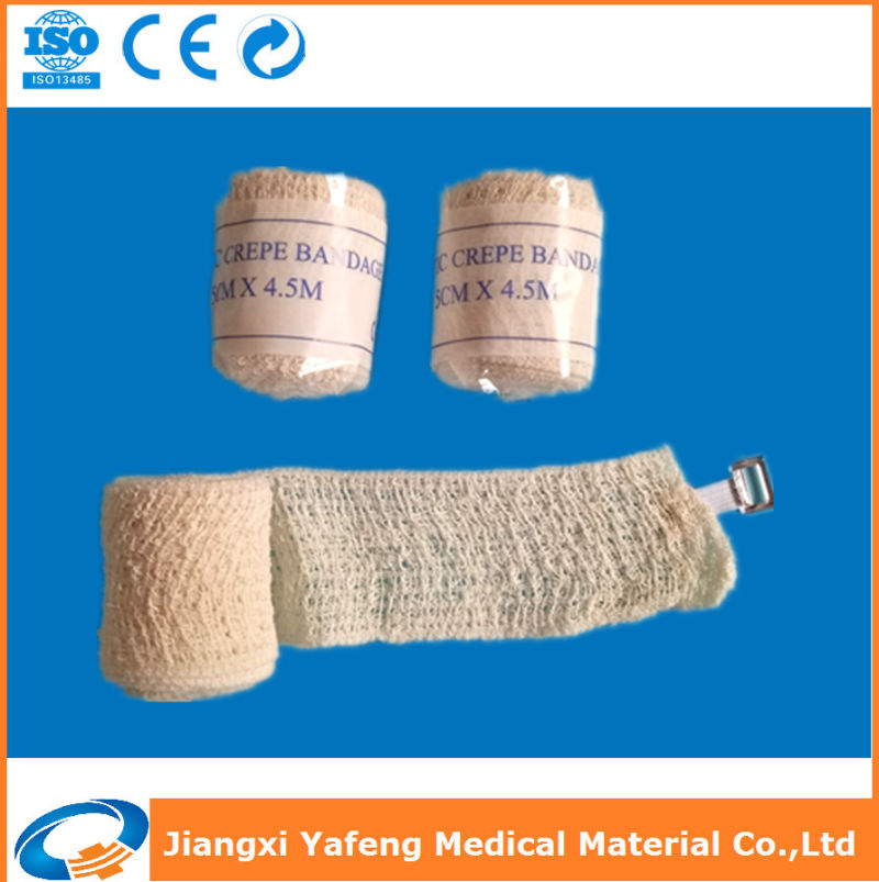 China Skin Color Elastic Crepe Bandage 5cmx4.5m