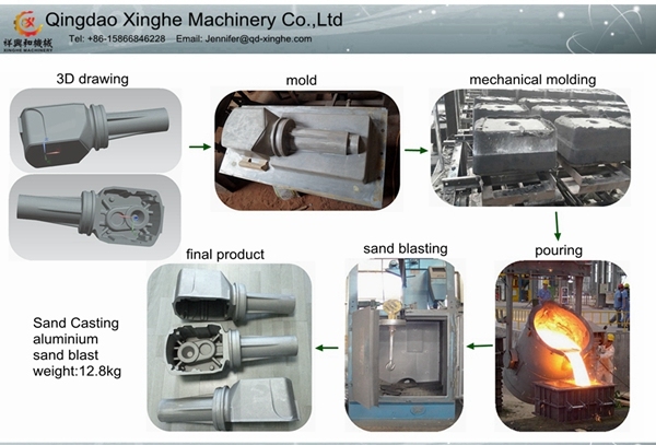 Sand Casting Iron Ductile Iron Casting Grey Iron Casting Exhaust Manifold