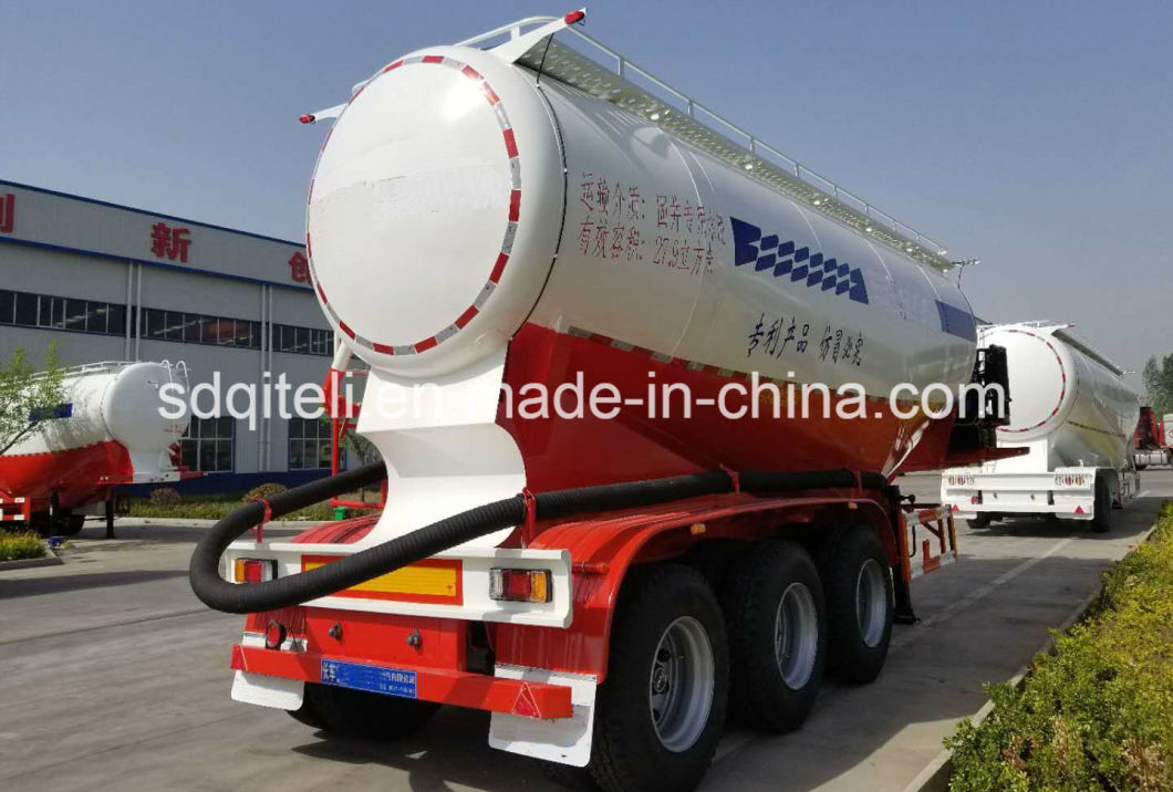 3 Axles China Truck Trailer Manufacturer Supply Bulk Cement Tank Trailer Semi Tanker Trailers