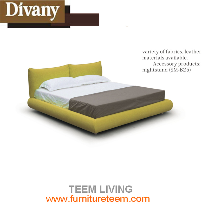 Modern Wholesale Leather Double Bed