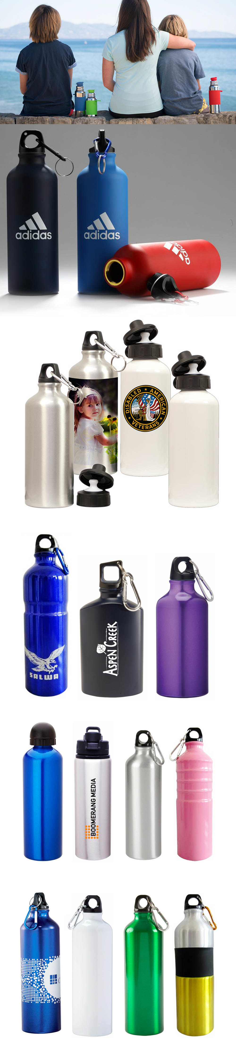 Custom Stainless Steel Vacuum Insulated Water Bottle