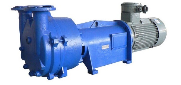 Coaxial Water Ring Vacuum Pump with Direct Connection Design