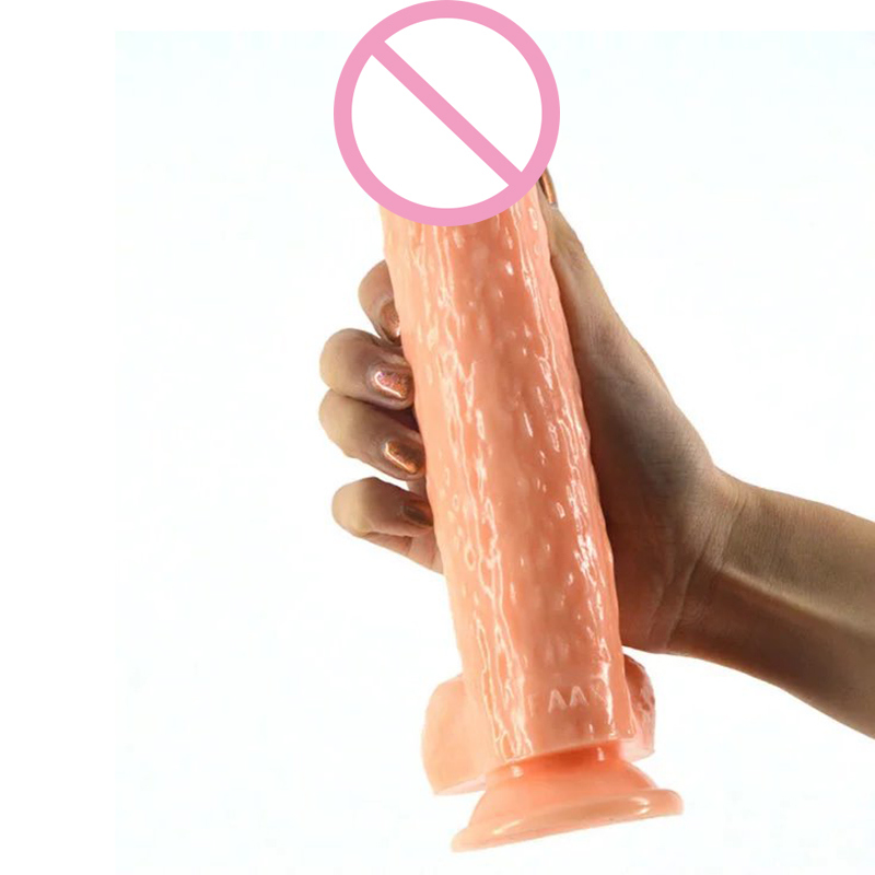 Leadove@1PCS/Lot 2017 New Arrival Waterproof Realistic Silicone Huge Dildo Animal Penis Sex Toys for Women Adult Sex Products