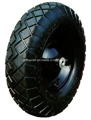 Pr3006 Pneumatic Rubber Wheel Inflatable Air Tyre Tire for Trolley