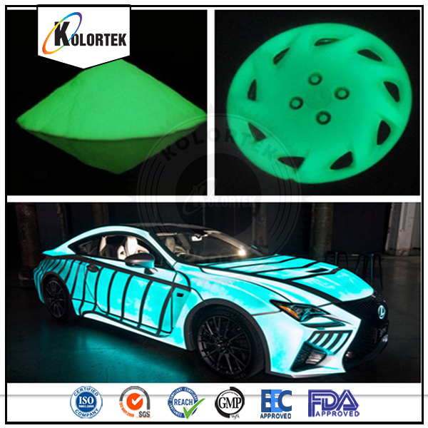 Glow in The Dark Powder Pigment for Car Paint