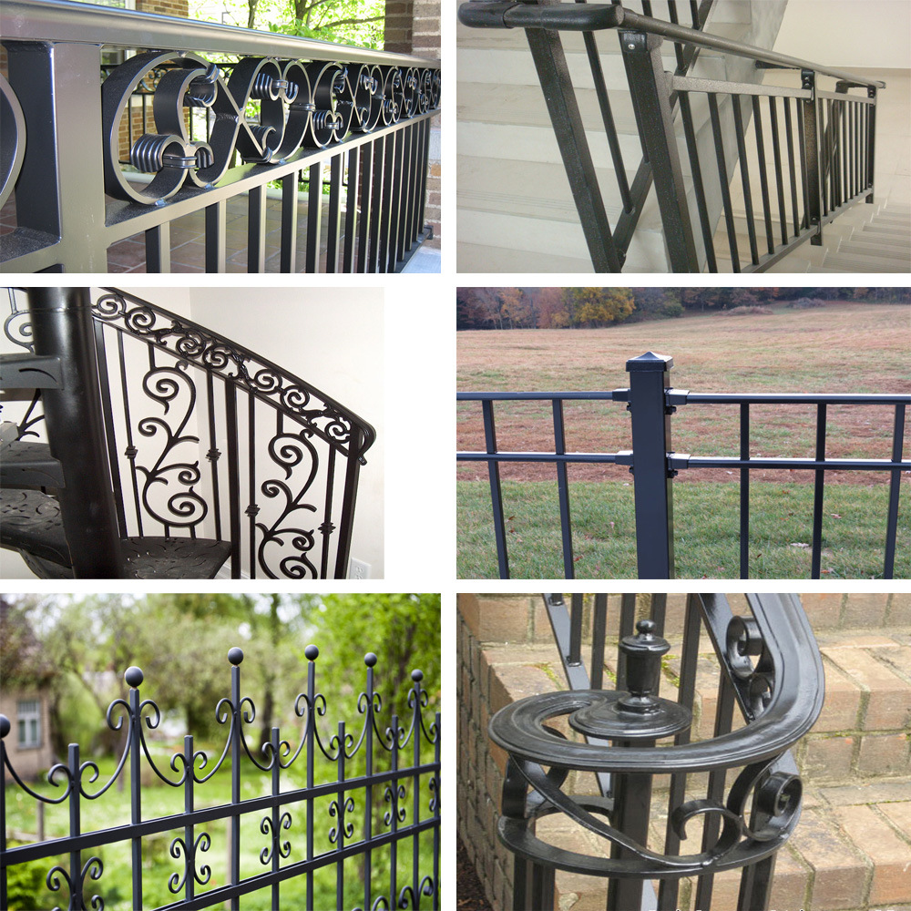 Beautiful Wrought Iron Fences for Garden