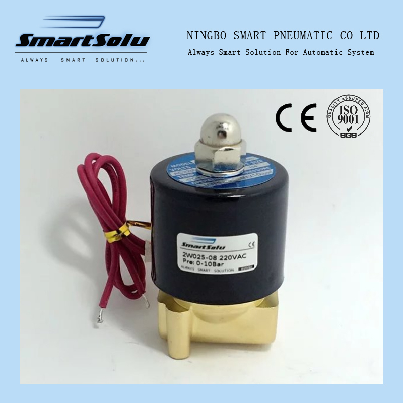 2W (UD) Series 2/2 Port Direction Brass Solenoid Valve (Small Orifice)