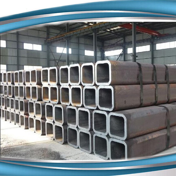 Structure Metal Black Square Pipe Square Steel Tubes