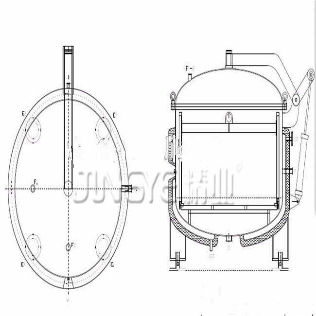 Vertical Electric High Pressure Cooker