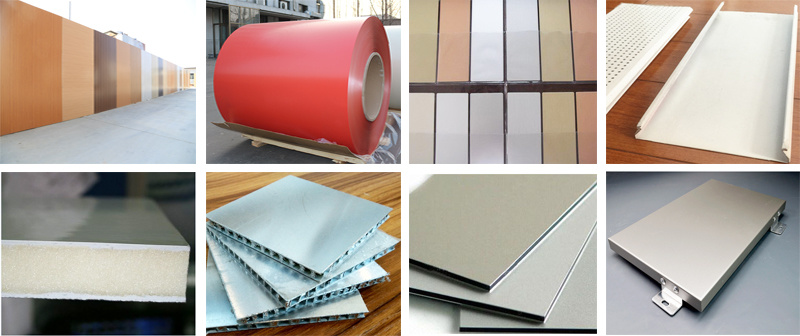 in Stock 1100 Alloy Thickness 0.3mm-0.5mm Aluminum Coated Sheet