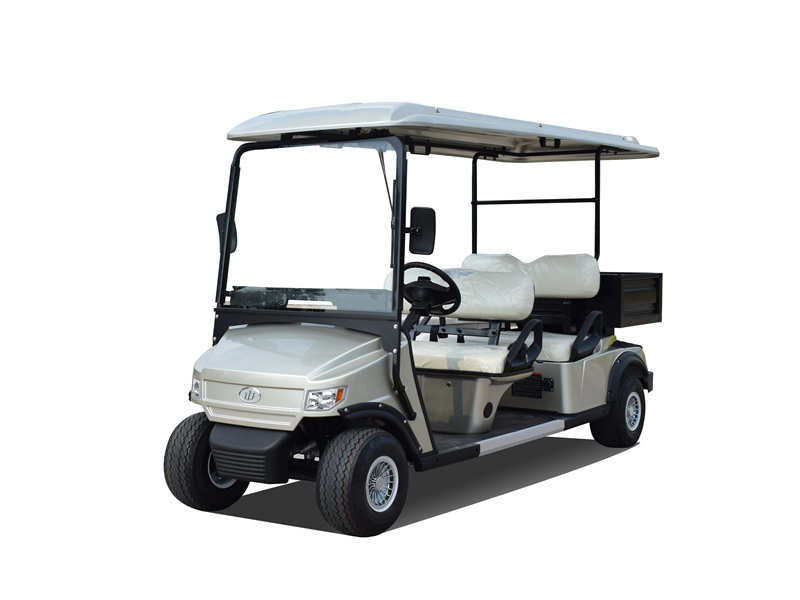 4 Wheels Electric Golf Cart 4 Seats 48V 4kw with Box