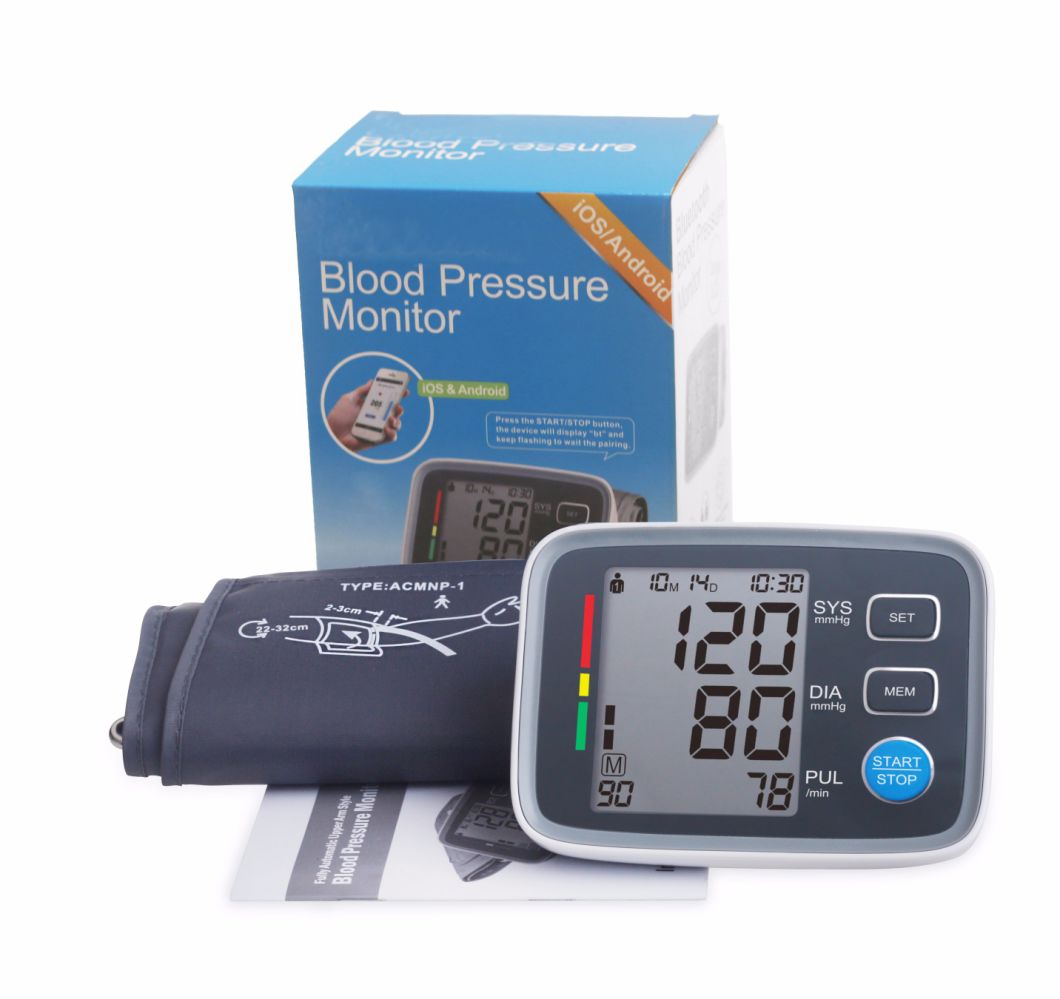 Digital Blood Pressure Monitor, Upper Arm Automatic Sphygmomanometer