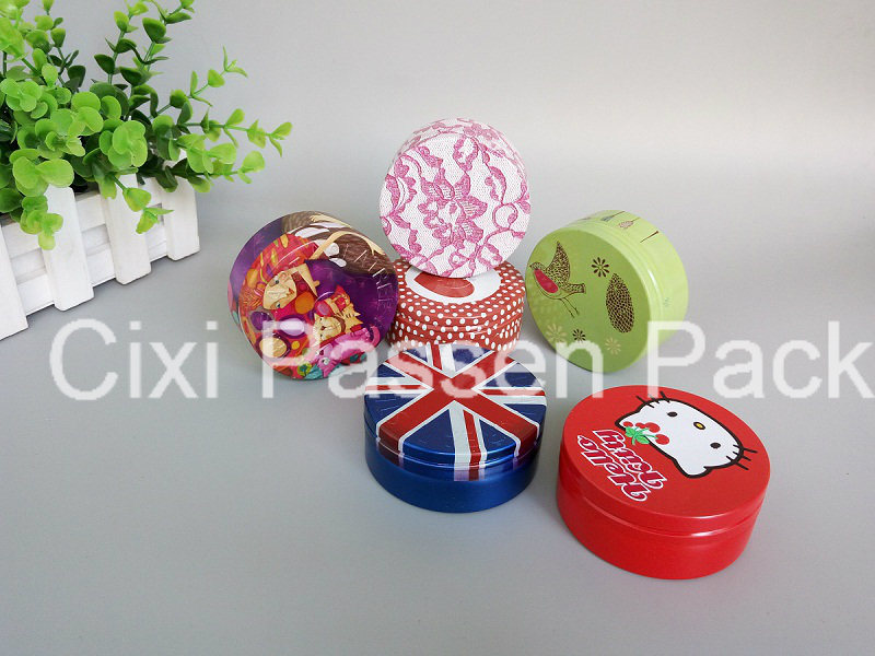 100ml Aluminum Cosmetic Cream Jar with Pet Window Cover (PPC-ATC-100)