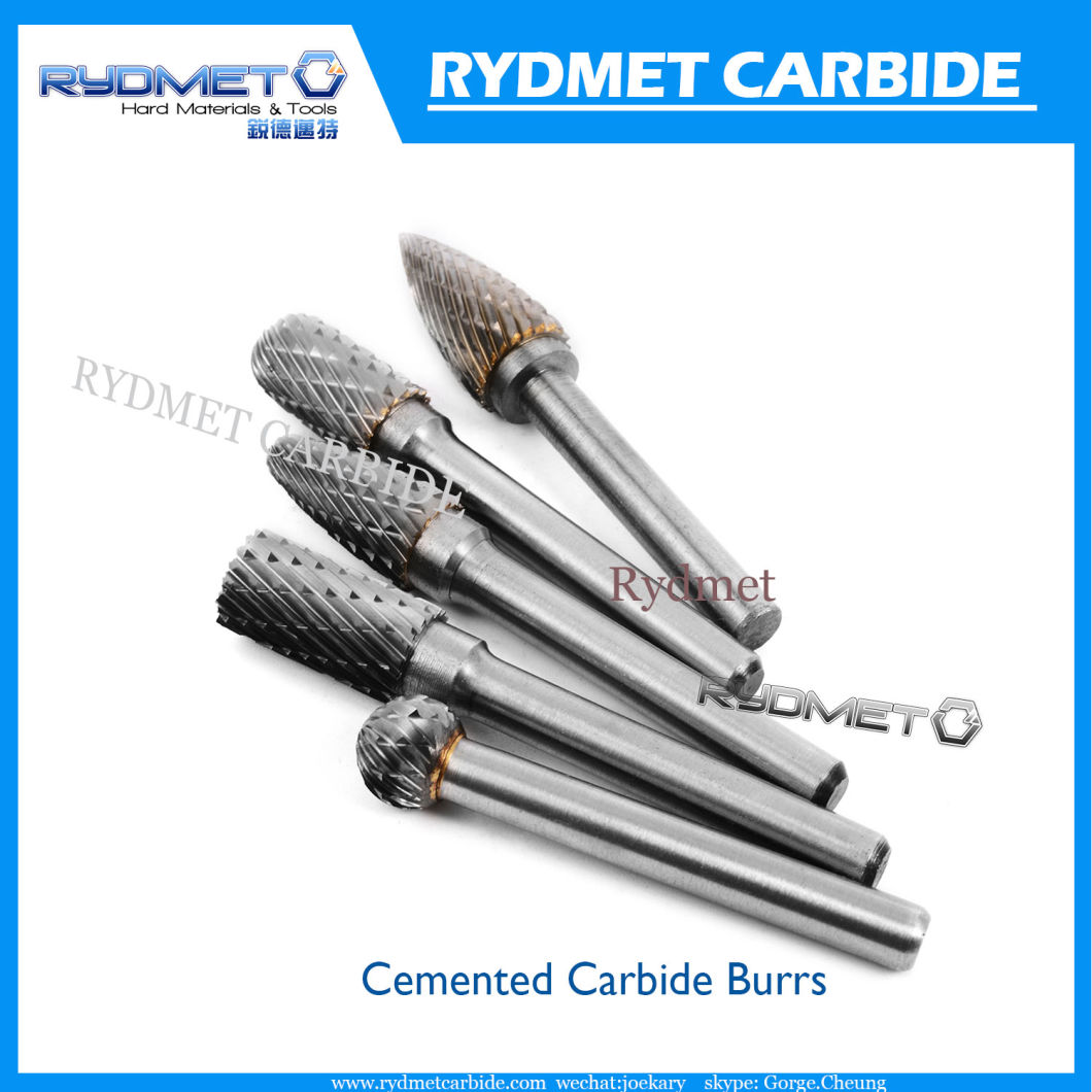 111aaaa-Double Cut Cemented Tungsten Carbide Bur Rotary Files