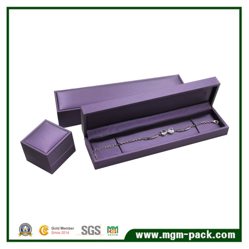 Hot Sale Leather Plastic Jewelry Box