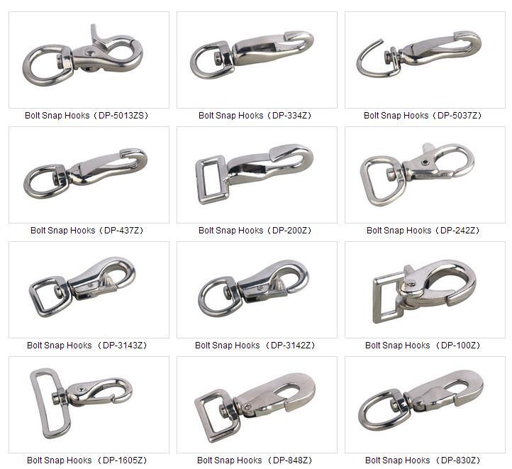 High Quality Zinc Alloy Snap Hook for Pet/ Handbag (59Z)