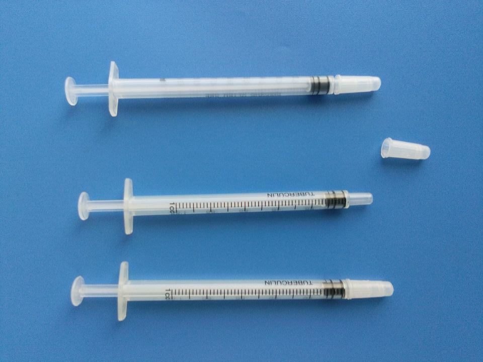 Disposable Syringe 1ml with Cap for Cosmetologist