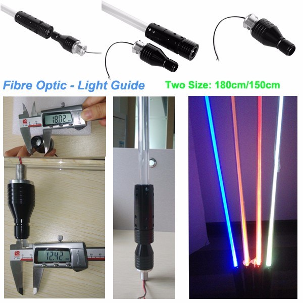 Promotion 4/5/6 Feet Quick Release ATV UTV LED Light Whips with Flag - 6 Color Available