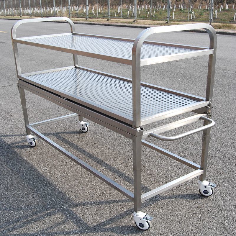 Hospital Equipment Sheet Metal Stamping Parts Medical Trolley