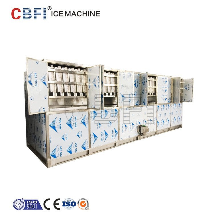 Industrial Plant Factory Line Equipment Cube Ice Maker Making Machine