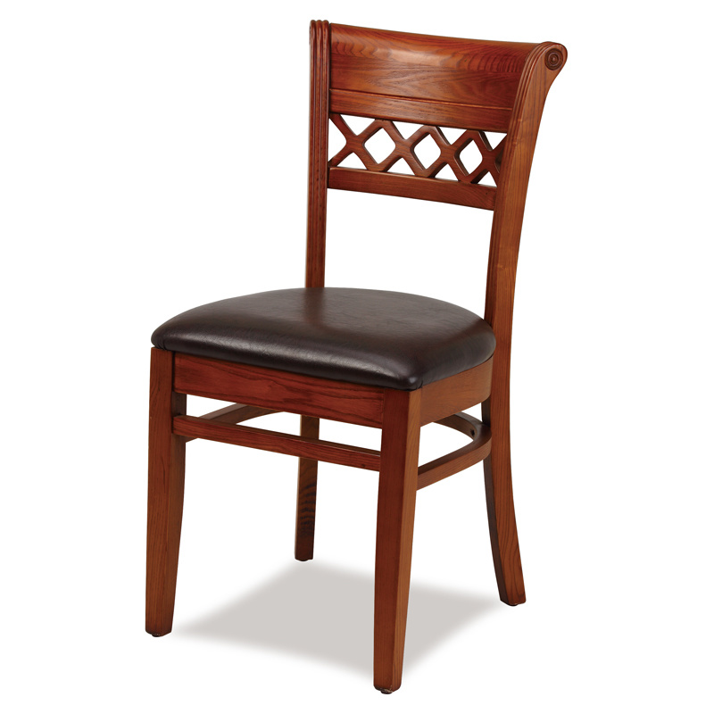 Comfortable Wooden Restaurant Dining Chairs