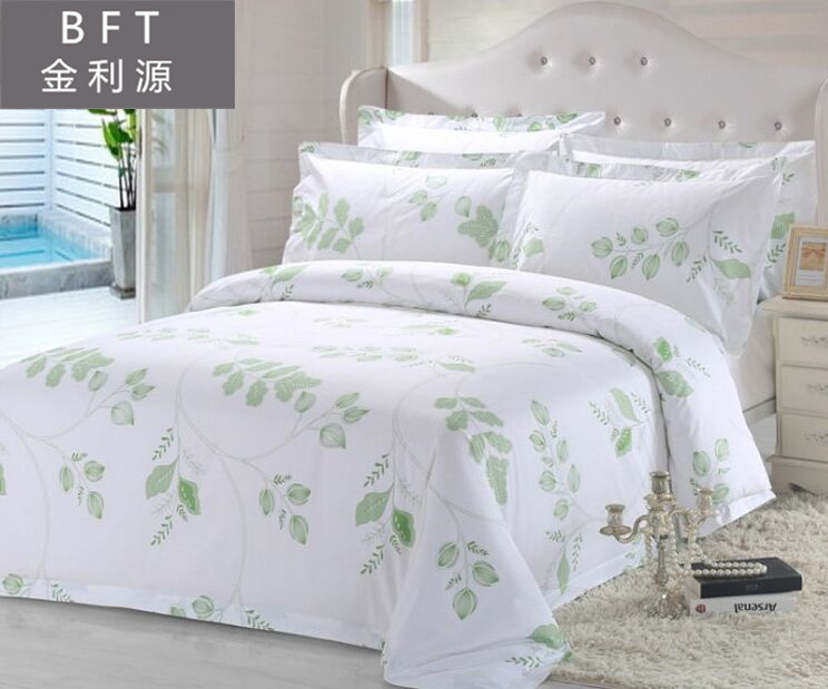 High Quality Cotton Bedroom Hotel Type Single Bedding Sets