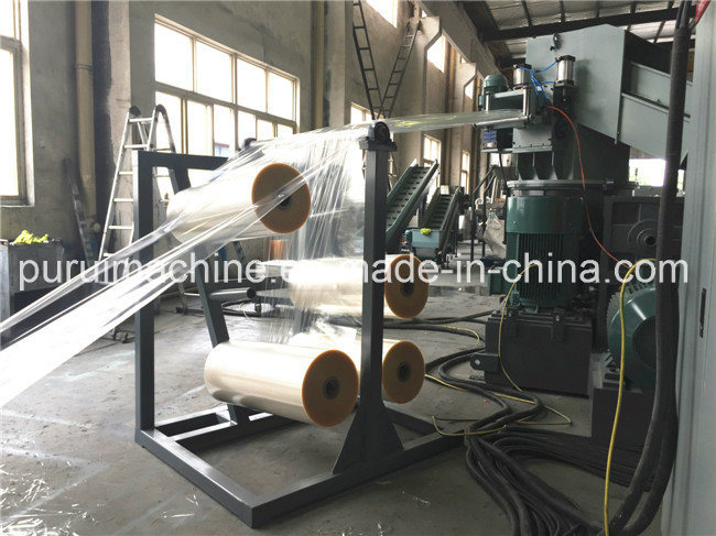 Plastic Granulator Recycling System for LDPE Film Pelletizing